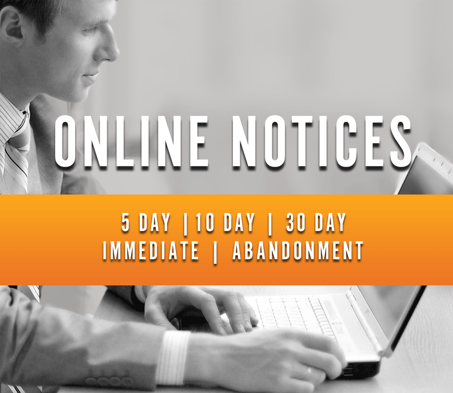Online Notices
